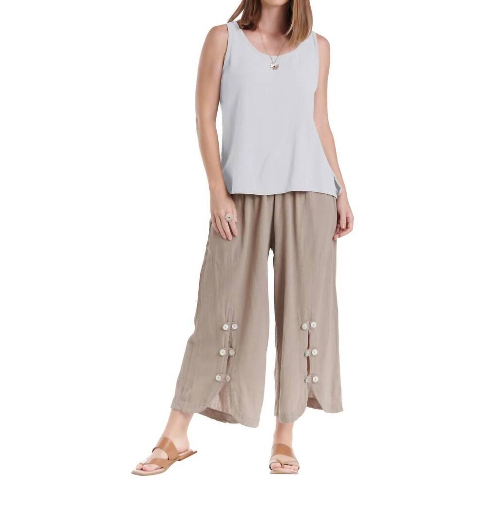NEW OH MY GAUZE! sleeveless tank top in snow
